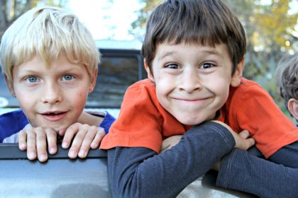Boys Friends Funny Faces Expressions Siblings